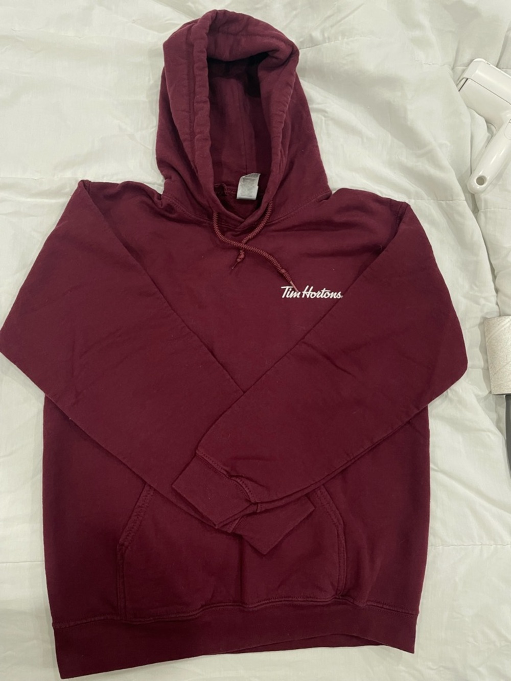 Tim Hortons Guildan Hoodie - Burgandy - S